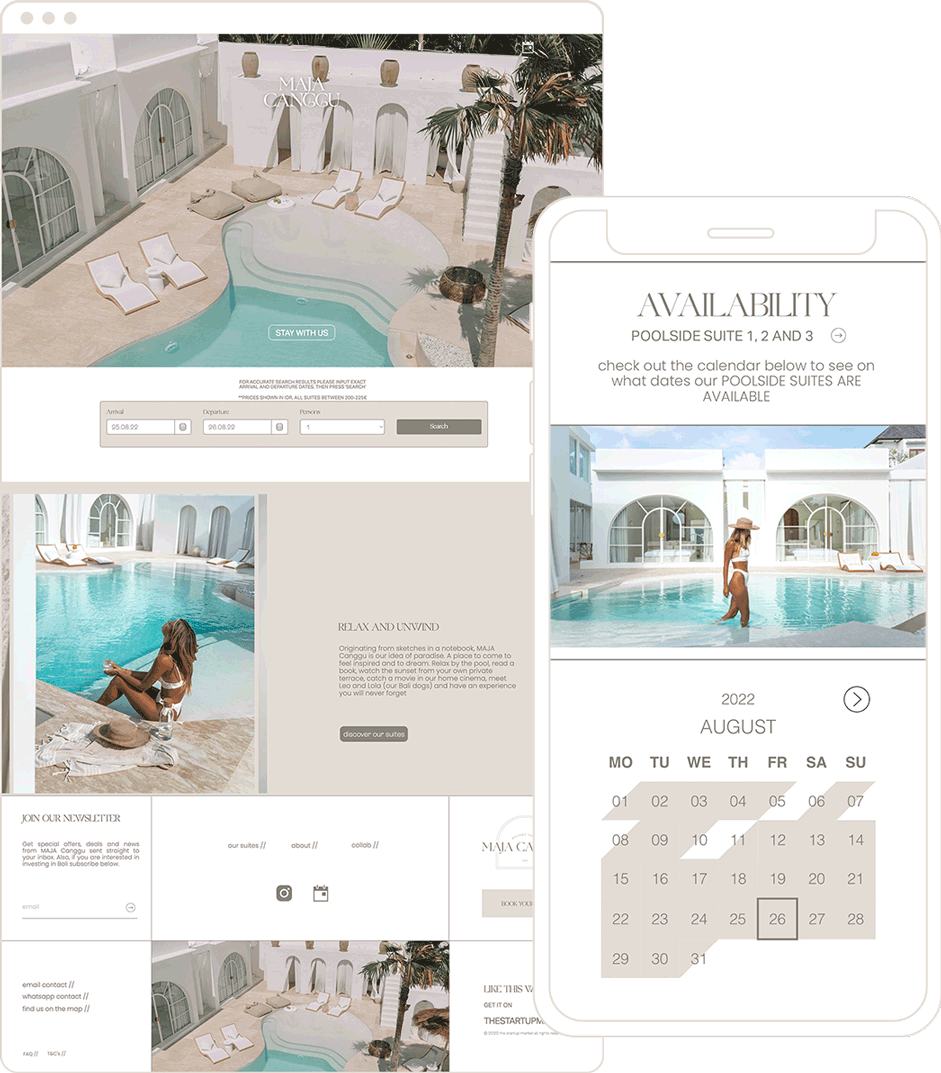 Showit Booking Templates